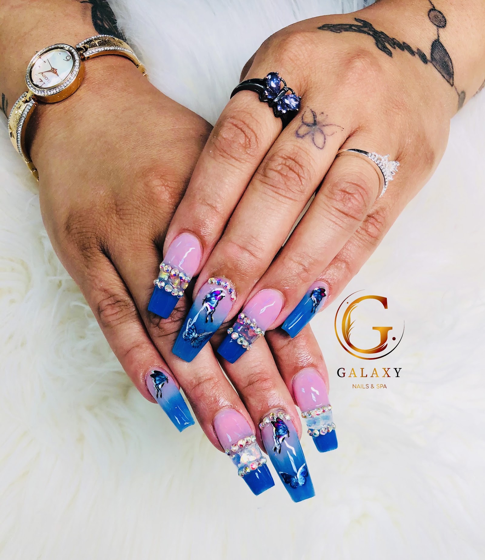 Galaxy Nails Spa logo